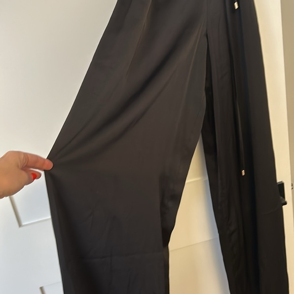 DKNY wide leg satin jumpsuit in Small - Picture 2 of 3